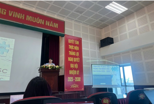 KHỞI ĐỘNG DỰ ÁN  XÂY DỰNG BỘ CHỈ SỐ ĐÁNH GIÁ HIỆU QUẢ CÔNG VIỆC BSC-KPI TẠI 79 king 12 ĐA KHOA m.79king 32 SỐ 2